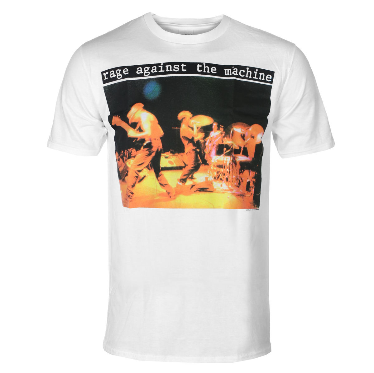 Herren T-Shirt Rage against the machine - Anger Gift - Weiß